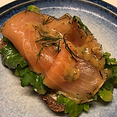GRAVAD LAX (dill cured salmon)