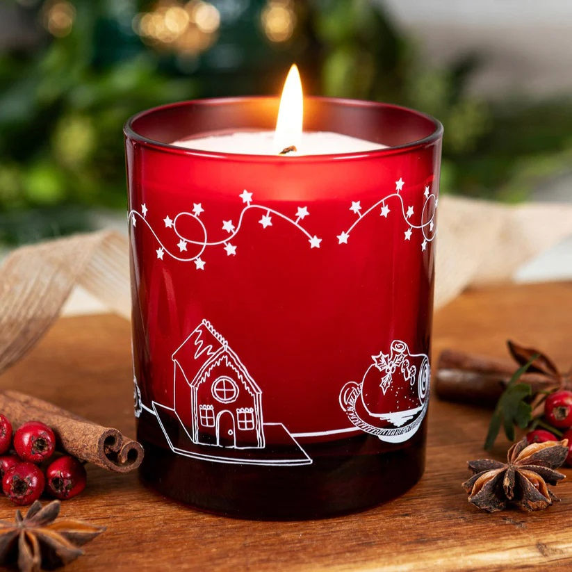 Thumbnail: Pintail Candles Seasonal Glass Tumbler - Christmas Spice