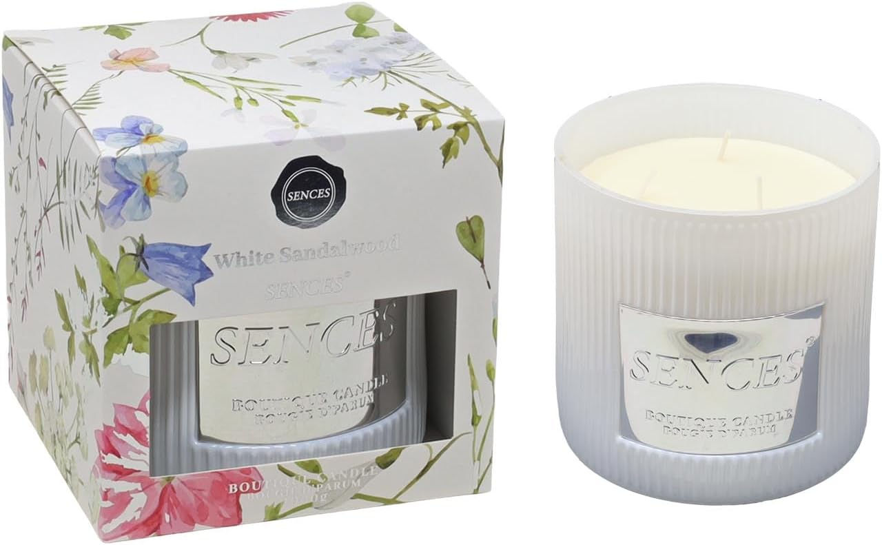 Baltus Sences Ribbed Range Candle - White Sandalwood