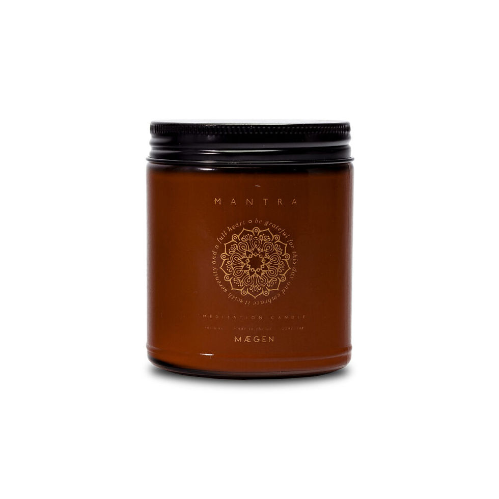 Maegen Journey Range Candle "Mantra" - Aromatic Woods