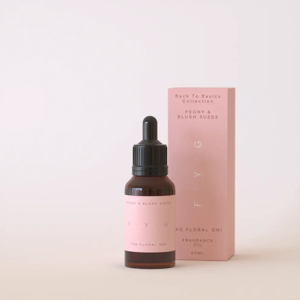 Find Your Glow Fragrance Oil - Peony & Blush Suede