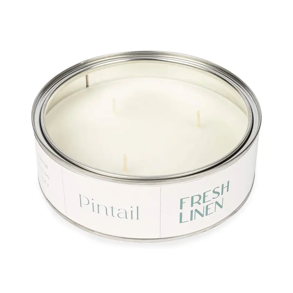 Thumbnail: Pintail Candles Grande Triple Wick -Fresh Linen