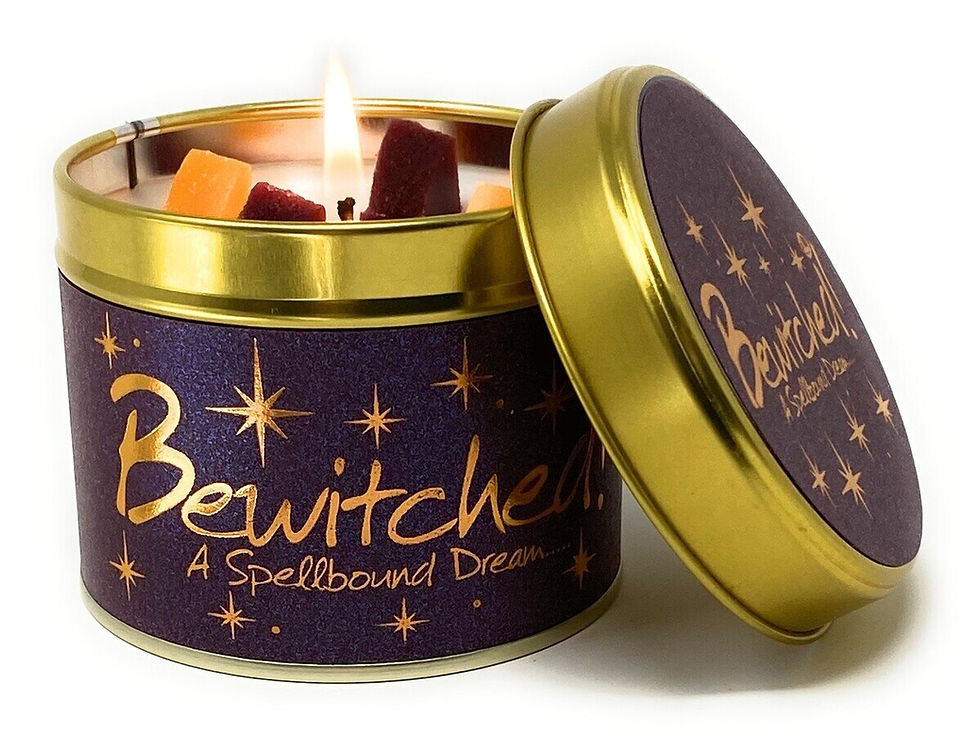 Lily Flame Candle in a Tin - Bewitched