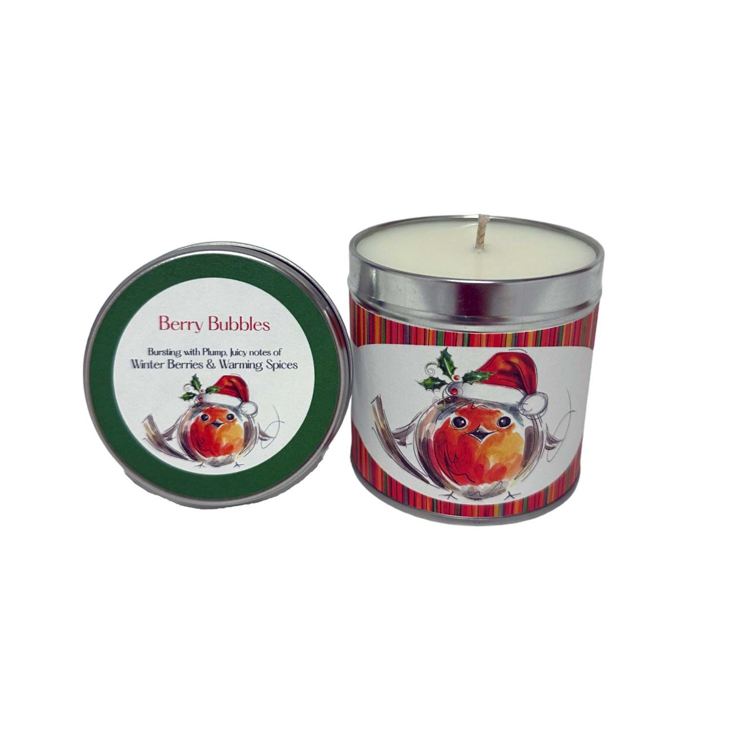 Ballard Home Candle in a Tin - Berry Bubbles