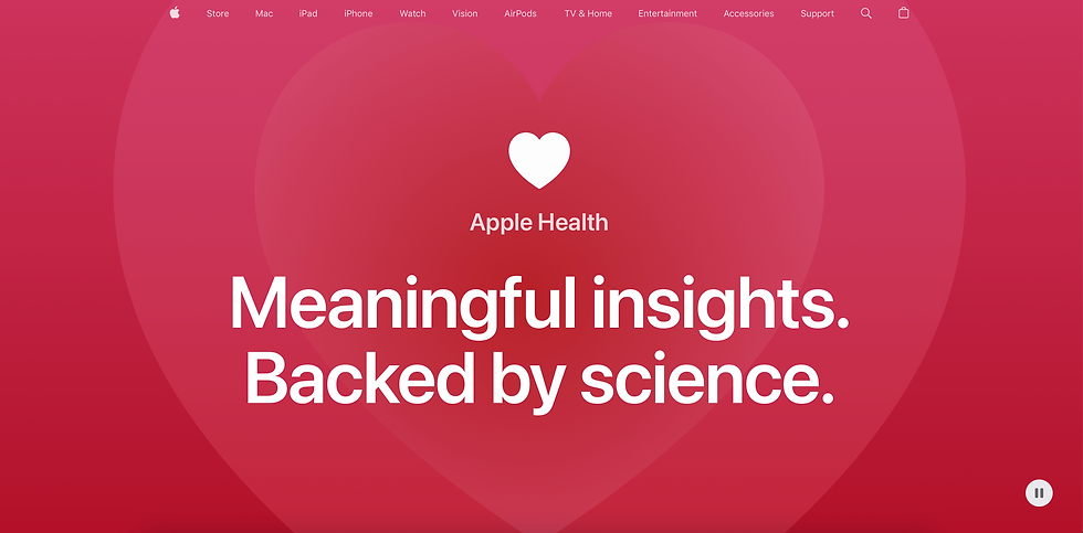 Apple Health Cycle Tracking for periods