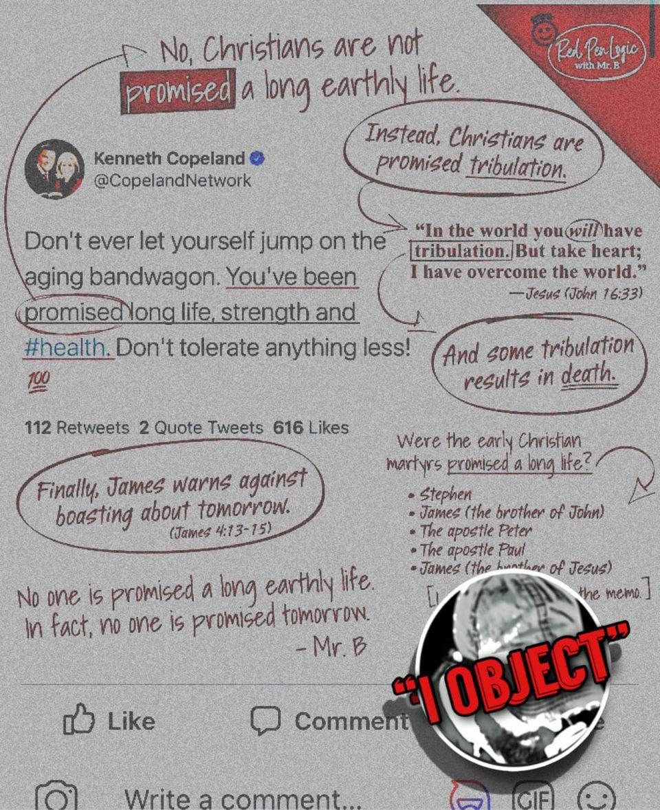 "I Object" is a series responding to short form attacks on Charismatics around the internet