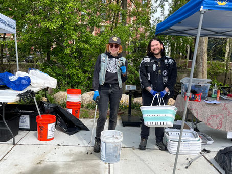 136 Pounds Removed During Providence Greenway Cleanup