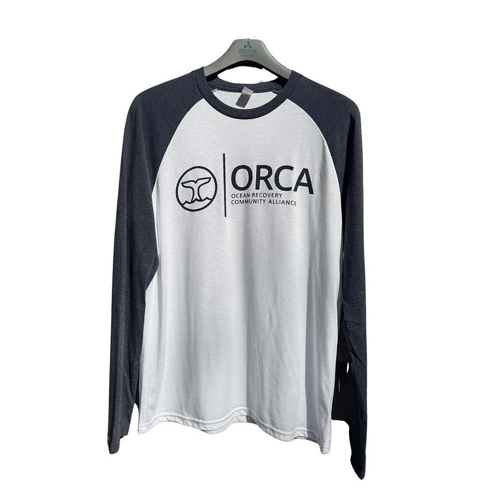 Rebel Blue Tri-Blend Long Sleeve Raglan