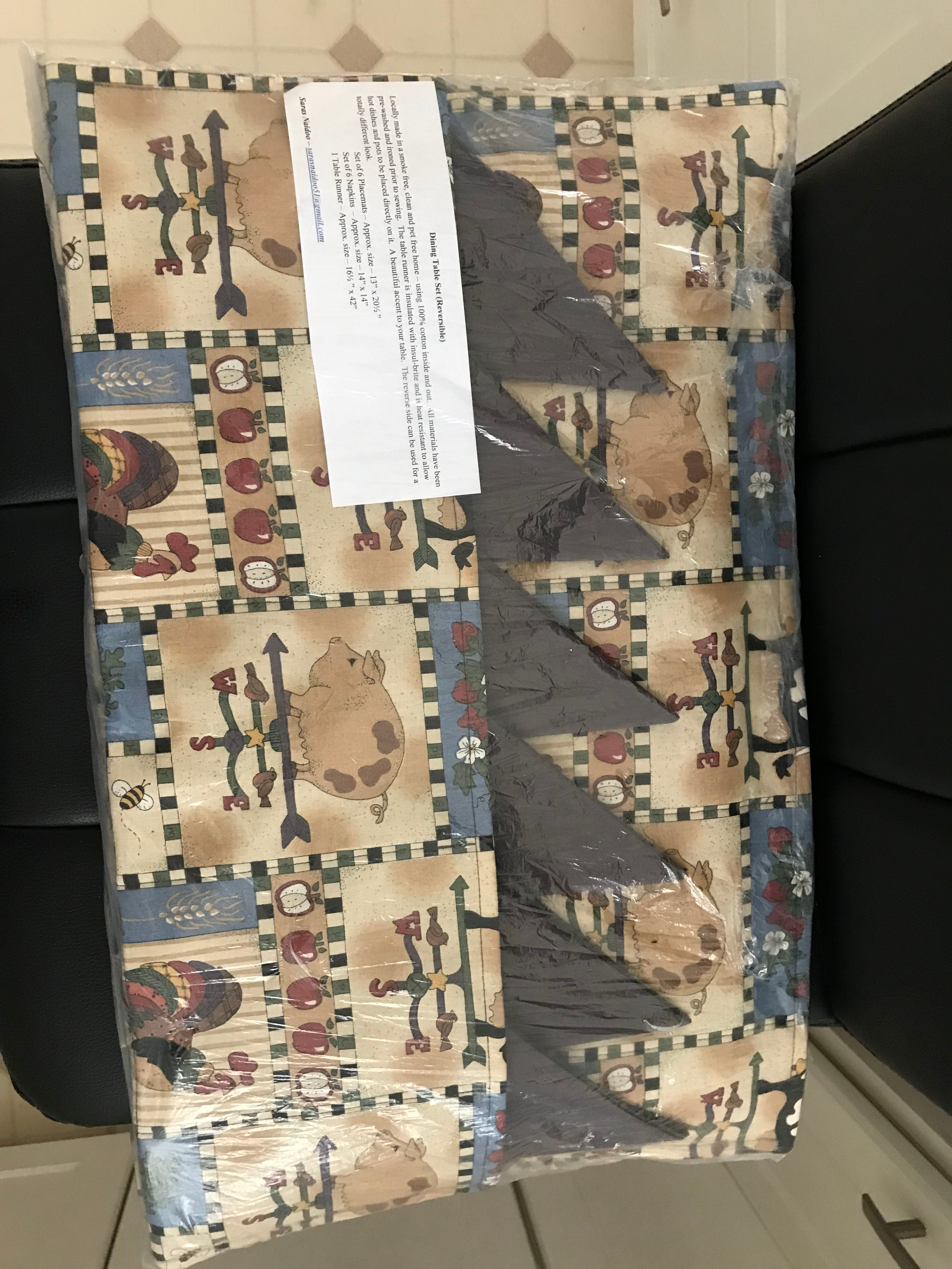 Dining Table Set (Reversible)