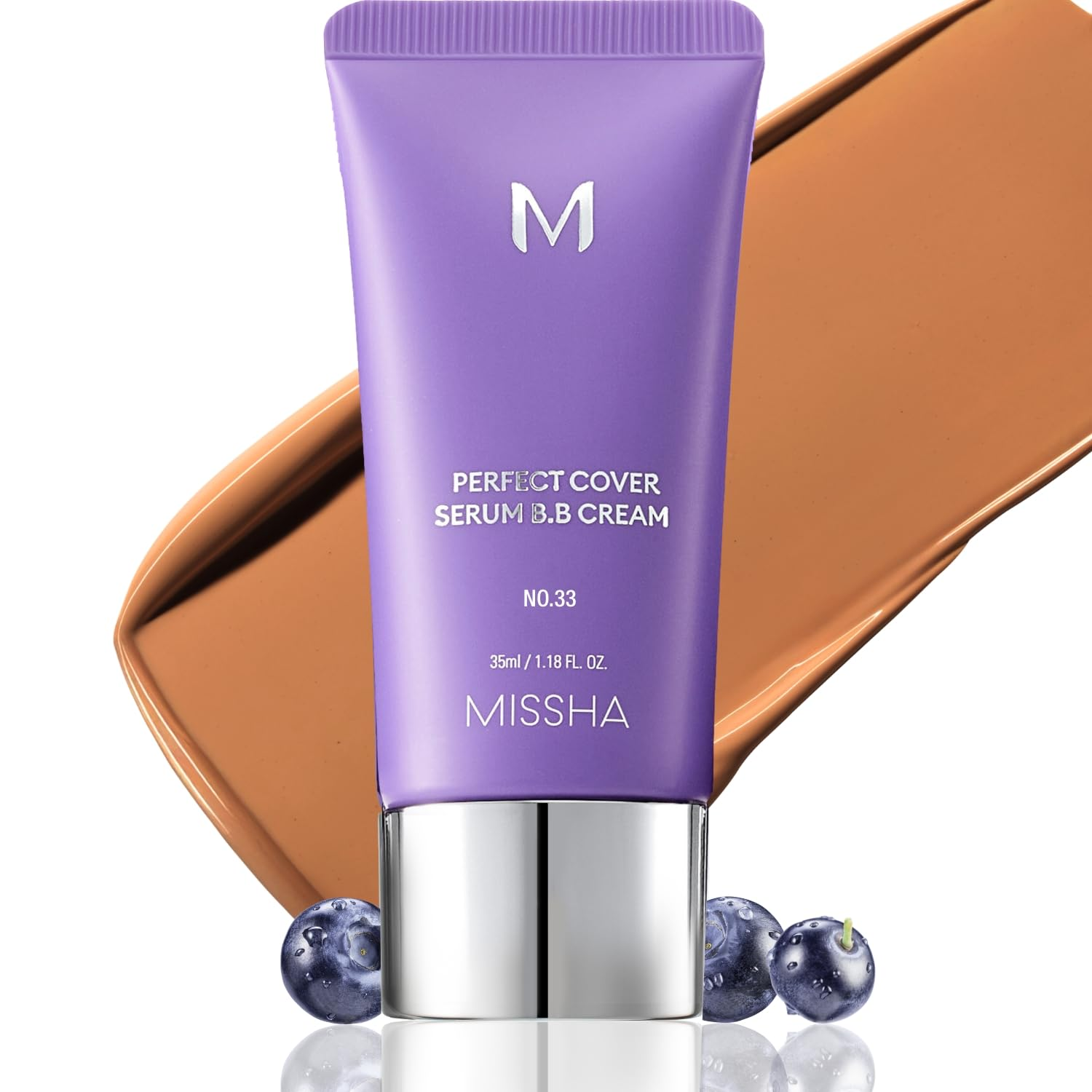 Missha M Perfect Cover Serum BB Cream No.33 Tan -Tan