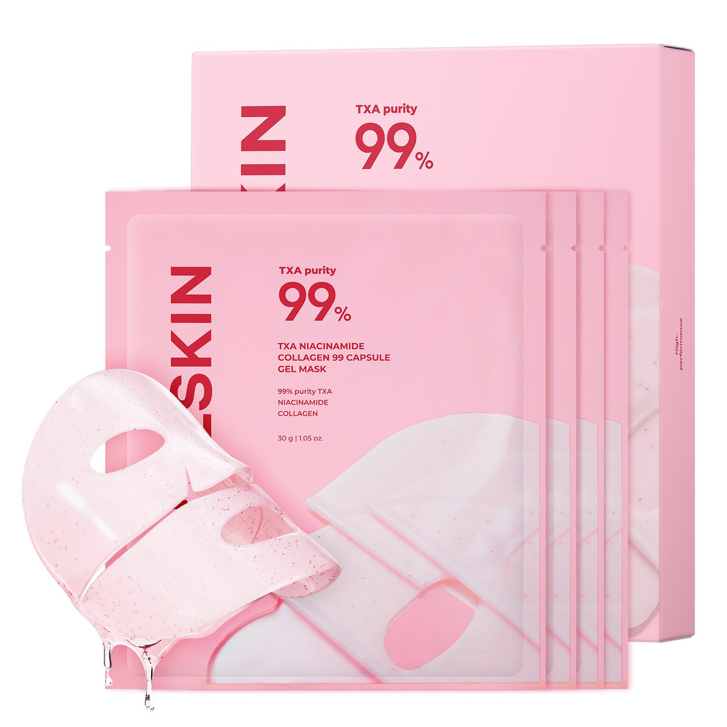 April Skin TXA Pink Capsule Gel Mask
