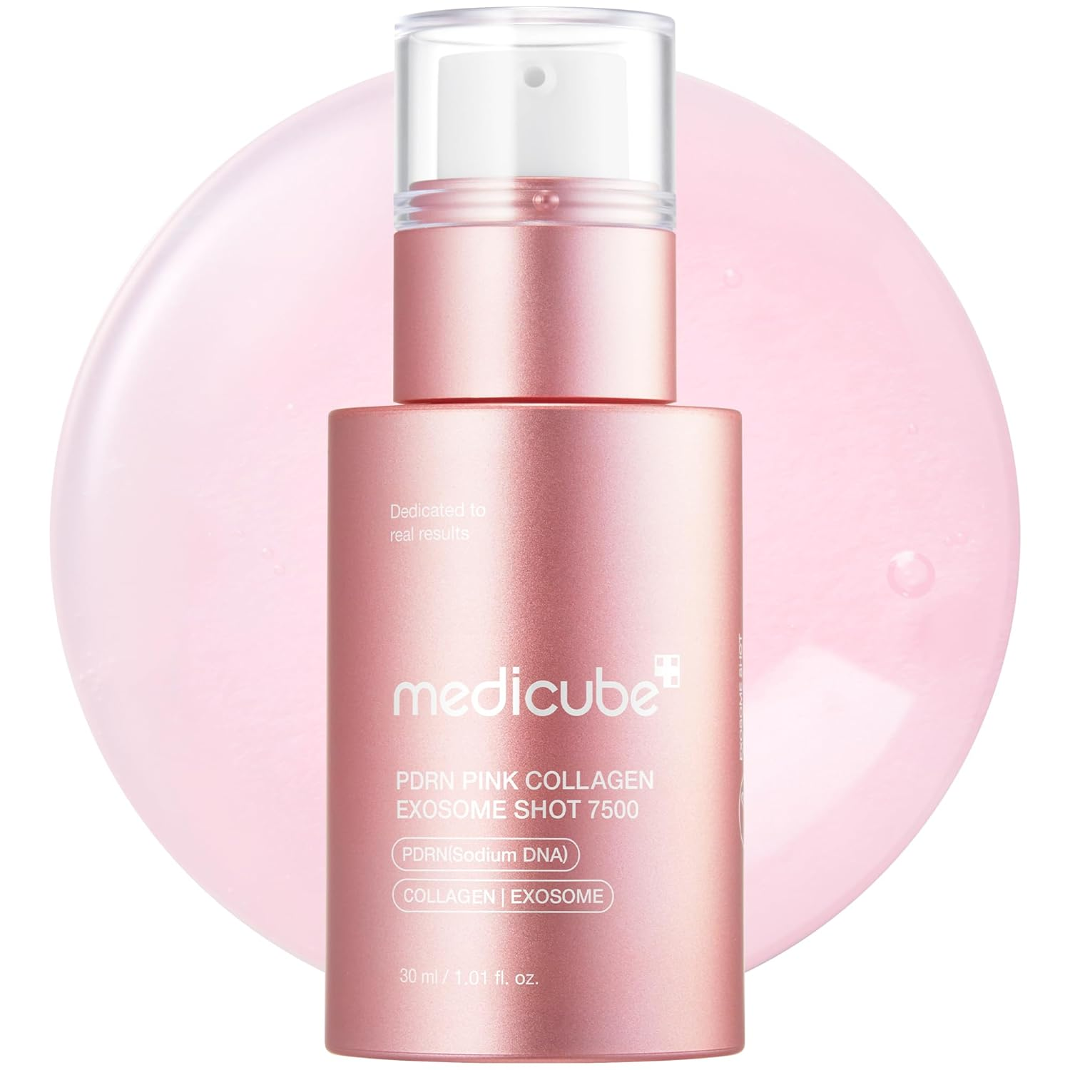Medicube Exosome Shot PDRN Pink Collagen 7,500 PPM Spicule Facial Serum