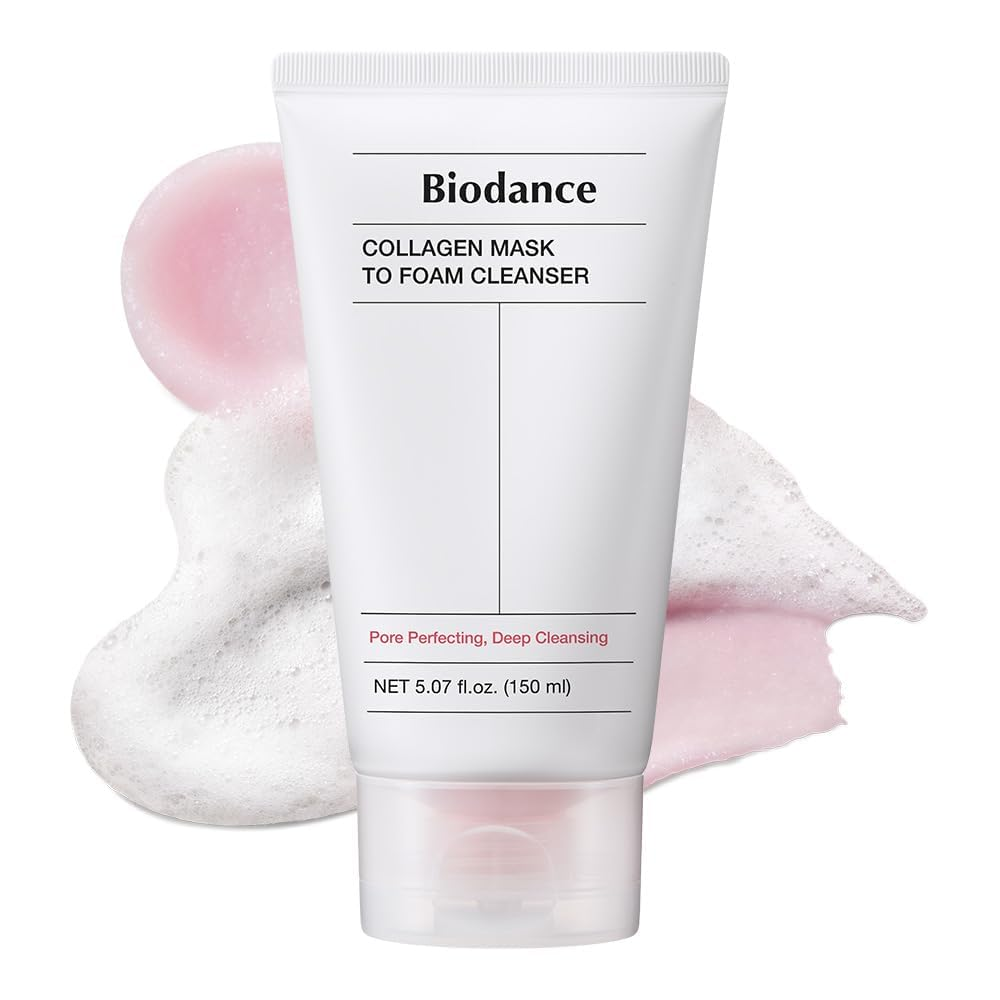 Biodance Collagen Mask to Foam Cleanser