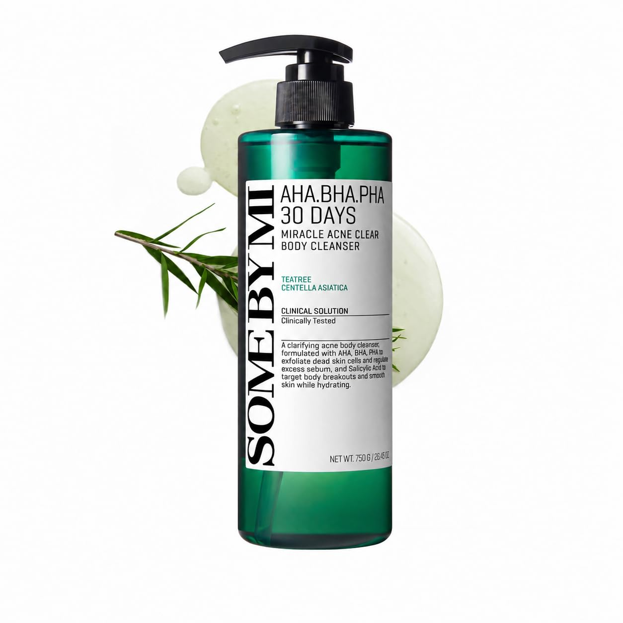 SOME BY MI AHA BHA PHA 30 Days Miracle Acne Clear Body Cleanser