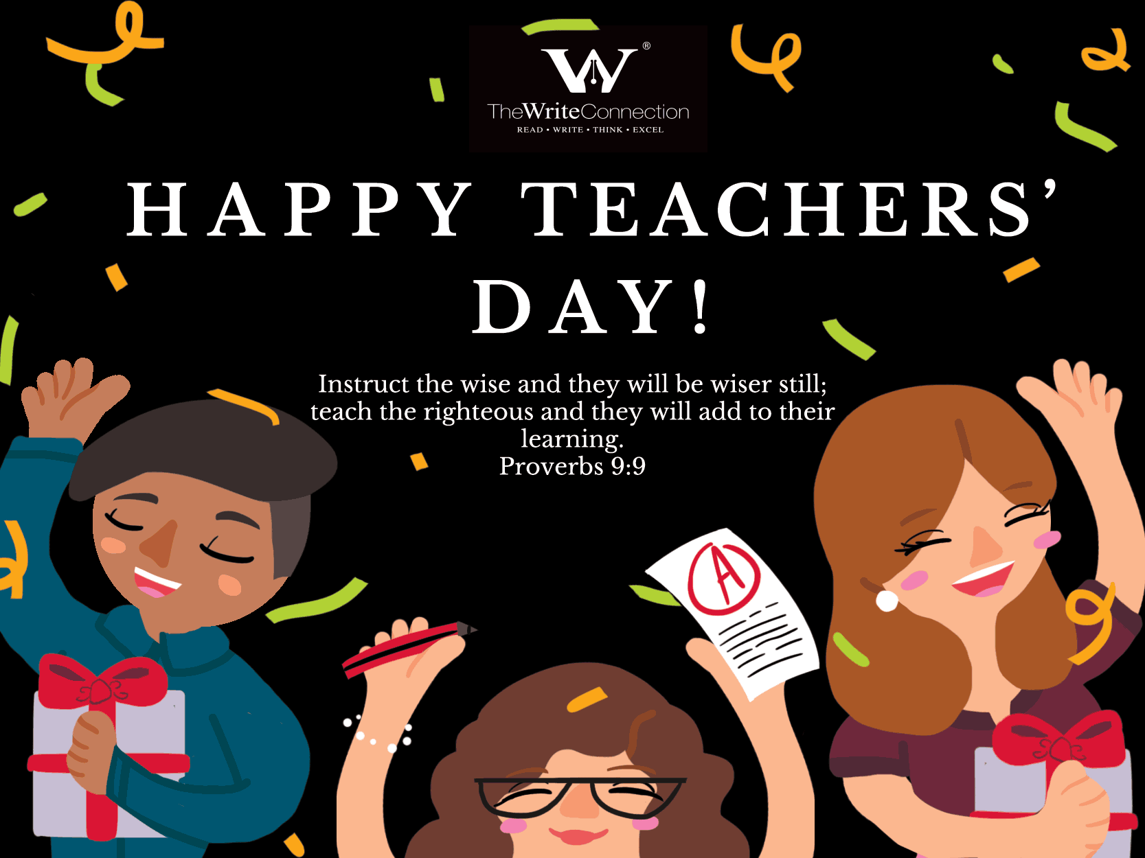 Happy Teachers Day at The Write Connection (TWC)!