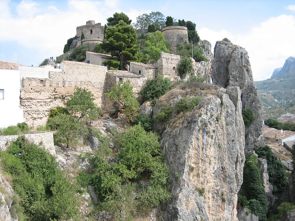 Guadalest castle (1)