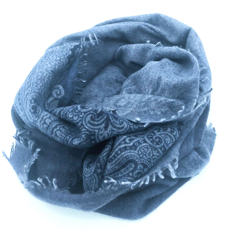 Thumbnail: Two faces cashmere felted stole