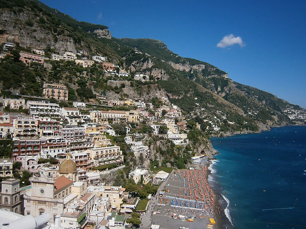 Positano on the Amalfi Coast, Italy