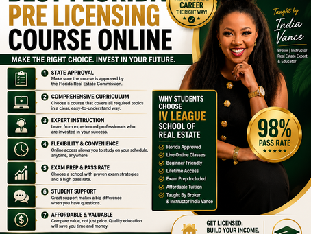 How to Choose the Best Florida Pre Licensing Course Online