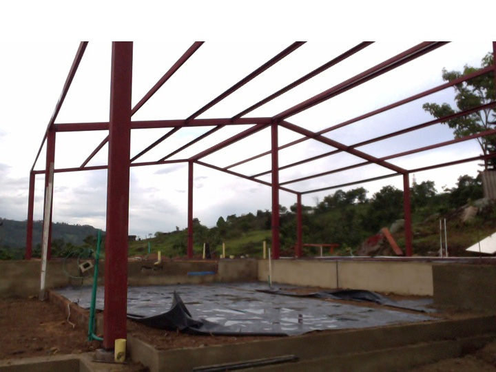 Armado estructura metálica