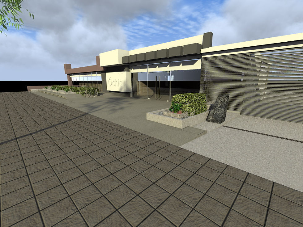 Antejardin Edificio Ochic
