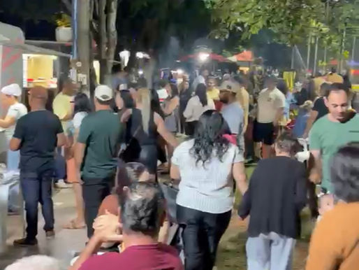 FEIRA DA LUA REUNIU MÚSICA, GASTRONOMIA E ARTESANATO NA NOITE DE SEXTA-FEIRA EM TUPÃ