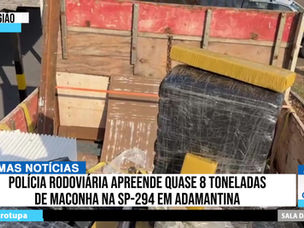 Polícia Rodoviária apreende quase 8 toneladas de maconha na SP-294, em Adamantina