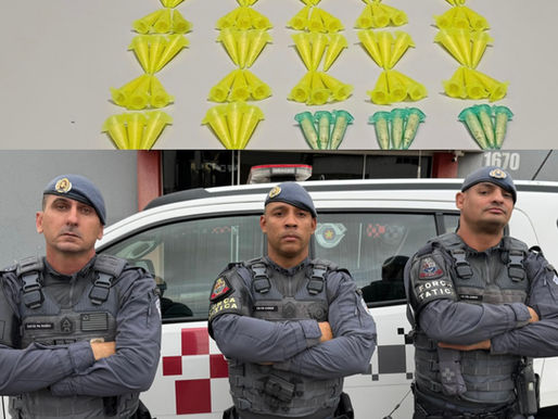 Força Tática prende homem com 146 porções de drogas durante flagrante de tráfico em Tupã