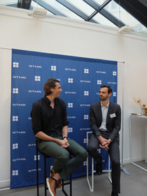 Photo de l'interview de Camille Lacourt lors du SAP partner day Paris