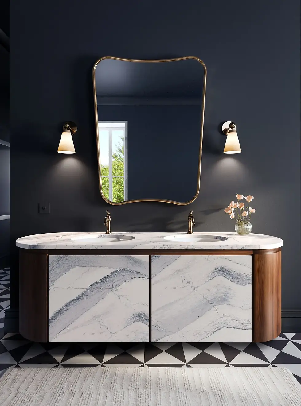 Thumbnail: Cambria windsor steel satin ridge