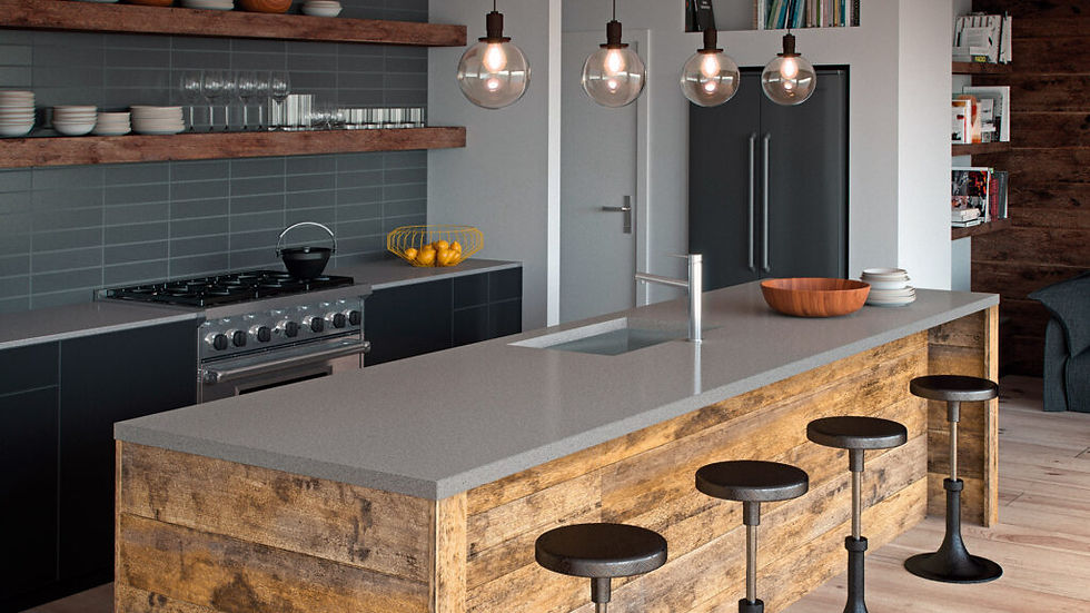 Thumbnail: Caesarstone 4003 sleek concrete