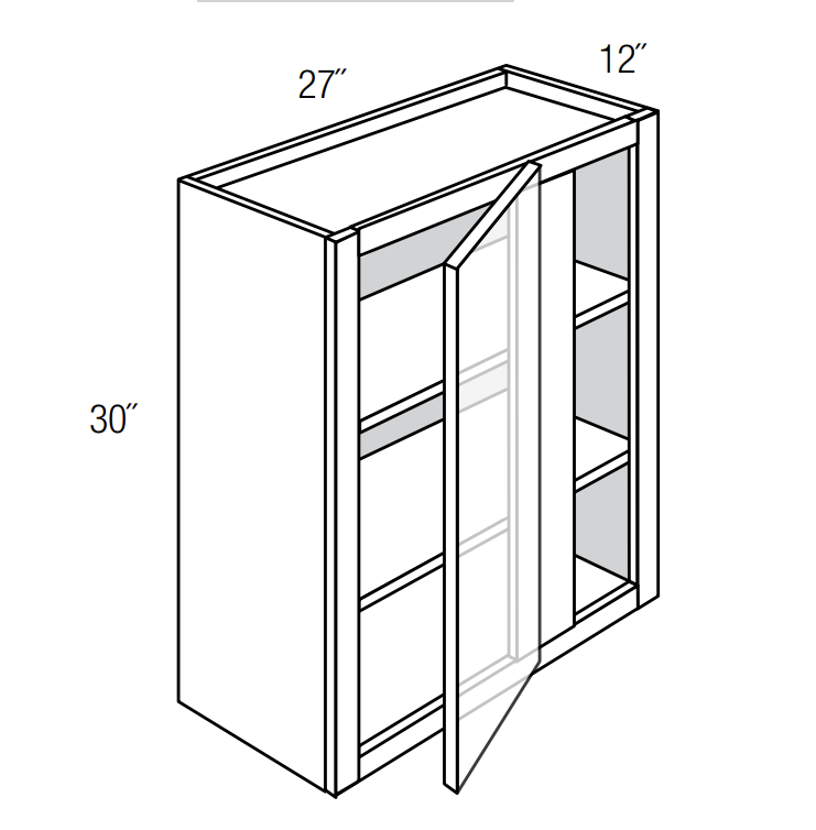 Thumbnail: Yarmouth Slab - Wall Cabinets