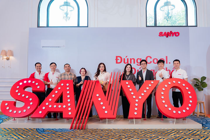 Sanyo tái xuất thị trường Việt Nam: "Hồi sinh" biểu tượng trong diện mạo mới