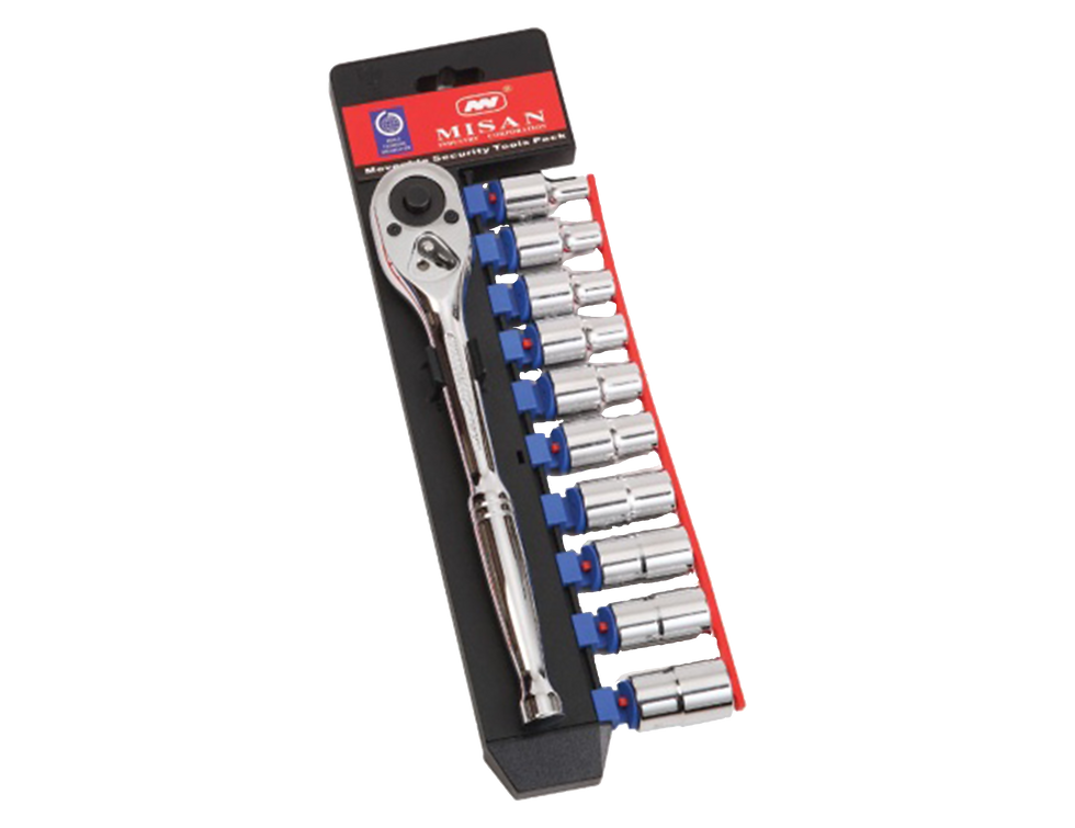 Thumbnail: Anti-theft Socket Hanger Organizer | Plastic Hanger packed