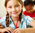 Girl at School