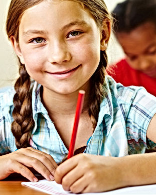 Girl at School