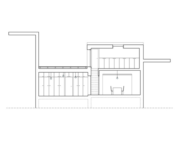 coupe | terrasse, bureau, dressing, séjour