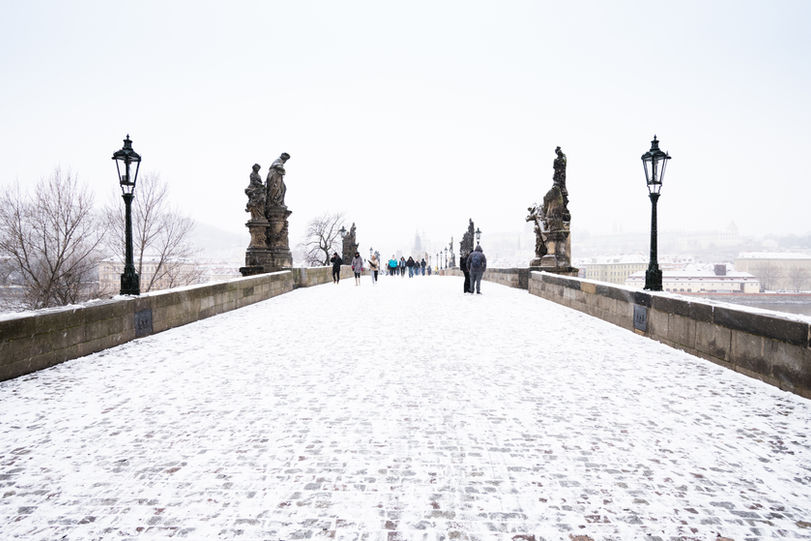 Karlův most | Zima v Praze