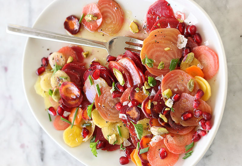 Gorgeous Beet, Citrus & Pomegranata Salad Inspo