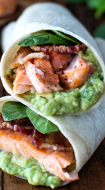 Salmon Wrap - Hello Goodness!
