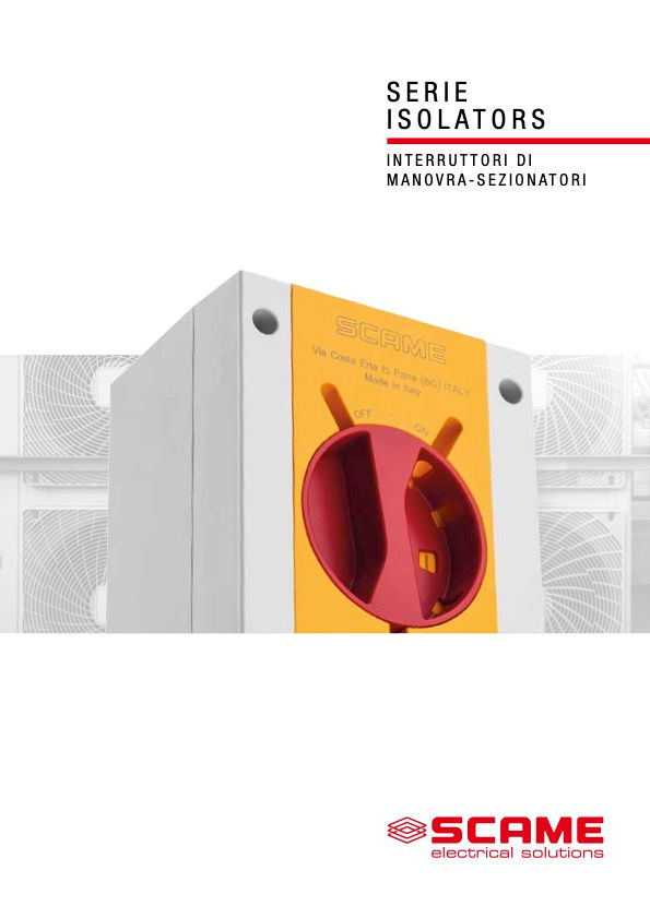 SCAME - ISOLATOR - ZP00871-I-5