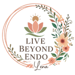 Live Beyond Endo logo - endometriosis wellness advocate Lena helping women heal naturally