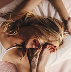 Happy Woman Waking Up
