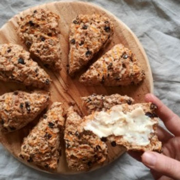 Carrot Cake Scones