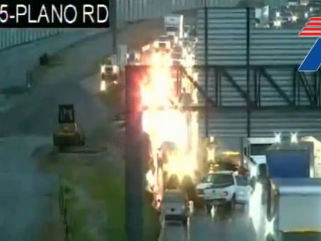 Bad weather responsible for multiple accidents across the metroplex - This one: Garland TX/