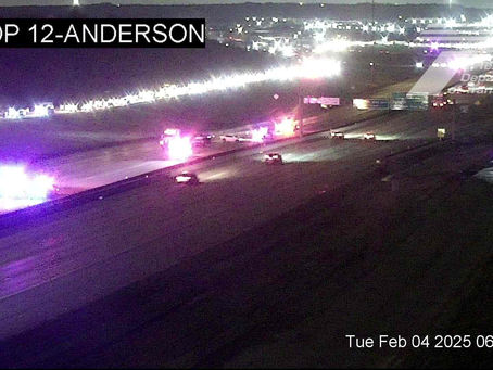 Loop 12 closed during morning rush hour due to accident.