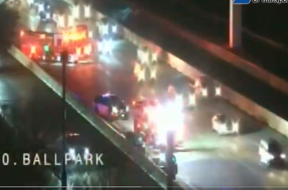 IH-30 and Ballpark - Arlington, TX - 01-03-2024