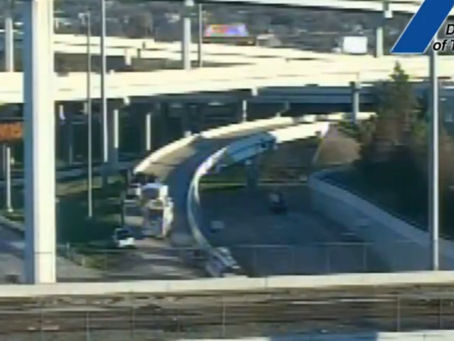 Minor accident closes down ramp to I-30 near NB 35W in Fort Worth, TX