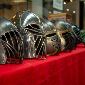 The knighting of a warrior 