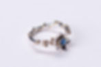 Opal flower ring